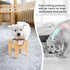 Elevated Dog Bowl Stand, Adjustable Food Stand for 6”-8” Bowls, Single Dog Bowl Holder 7” Tall