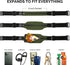 Slim Running Belt: Fits ALL Phones, Runners Fanny Pack, Money Belt, Waist Bag Workout Gear for Men & Women, Fishing Belt