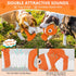 Squeaky Dog Toys, Durable Interactive Tug of War Puppy Toys for Indoor and Outdoor Play, Soft Fabric for All Dogs