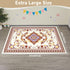 91"x 63"Reusable Glittme Rabbit Cage Liners and Washable Bunny Mats Super Absorbent Dog Whelping Pads with Non-Slip