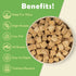 MON2SUN 6oz Freeze Dried Salmon Cat and Dog Treats, Single Ingredient Natural and Healthy Dog Snacks, High Protein