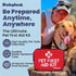 Pack) Dog First Aid Kit - Vet Approved Emergency Supplies - Pet First Aid Kit Guide, Tick Remover, Slip Leash & Medical