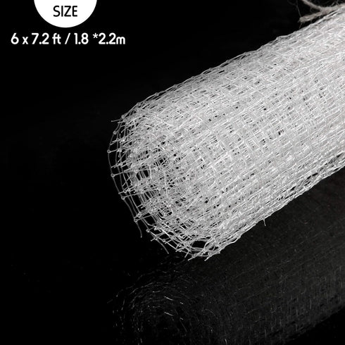 6 x 7.2 ft Aquarium Screen Net Clear Mesh Netting DIY Fish Tank Mesh Screen Net Air Screen Net Fish Tank Replacement Net for Aquarium Fish Tank Covering by Shappy