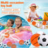 Urspasol 20 PCS Mini Soccer Stress Balls, 1.6 inch Foam Squeeze Balls, Small Sports Themed Party Favors for Kids