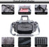 YVLEEN Fishing Tackle Box Bag, Large Outdoor Storage Bag, 100% Water-Resistant Polyester for Tackle