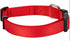 Blueberry Pet Essentials Matching Dog Collar and Double Handle Leash Set in Rouge Red, Adjustable Classic Solid Color Nylon Collar with 5 ft Leash for X-Small Dogs