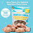 1LB hotspot pets Freeze Dried Chicken Hearts for Cats & Dogs - BIG BAG- Made in USA -Single Ingredient All Natural