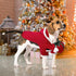 NACOCO Christmas Dog Hoodie Costume - Funny Santa Outfit, Winter Warm Coat for Medium Dogs, Party Accessories (XL)
