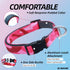 Soft Padded Dog Collar, Adjustable Heavy Duty Collar with 3M Reflective Logo, Camo Pink, Medium
