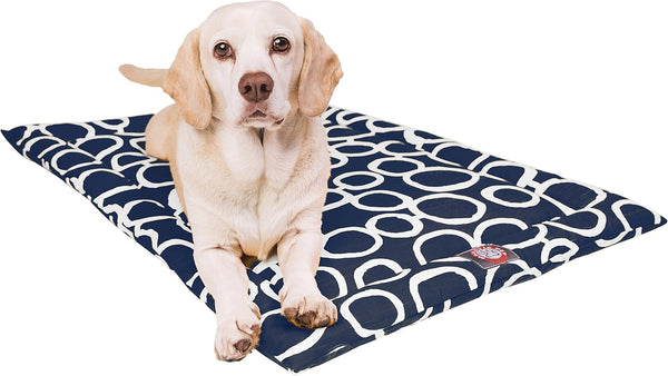 Majestic Pet Products 42" Fusion Navy Crate Dog Bed Mat