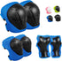 Kids/Youth Protective Gear Set - Knee Pad, Elbow Pads, Wrist Guards 3 in 1 for Skating, Cycling, Rollerblading