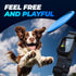 2024 Automatic Bark Collar with 5 Adjustable Sensitivity Levels - Rechargeable Waterproof for Large Medium Dogs