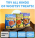 Wootsy 24 oz Chicken Jerky Dog Treats - Rawhide Free - Dental Health Support Dog Snacks - Real Chicken - Grain Free