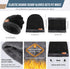 Winter Beanie Hat, Neck Warmer, Touchscreen Gloves Set, Fleece Knitted Caps, Circle Loop Scarf for Men Women