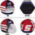 Maccabi Art US Country Dog Bed, Sports Themed Pet Bed, Fits Small Dogs, Puppies, Cats, Non-Slip Igloo Design, 16 x 18 x