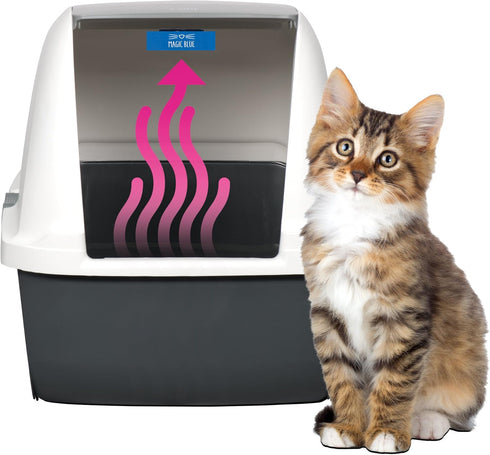 Catit Magic Blue Ammonia Buster - Reduces Urine Odour for a Fresh Cat Litter Box
