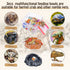 6 Pack Hermit Crab Accessories Hermit Crab Bathing Pool with Ramp Reptile Hermit Crab Water Food Bowls Dish Starter