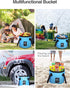 Luxtude 5 Gallon (20L) Collapsible Bucket with Handle, Portable & Ultra Lightweight for Fishing, Camping, Hiking