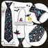 10pcs Skull Large Dog Neck Ties - Handmade Festival Dog Ties for Medium Large Dogs, Holiday Accessories