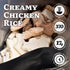 1 KaMei Creamy Chicken Rice, Freeze-Dried, High Protein, Real Meat, Quick Prep, Amazing Taste, large serving