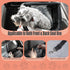 4-in-1 15lbs Cat Car Seat and Cat Carrier with Removable Wheels Booster Car Seats for Small Dogs Cats Comes