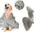 Patas Lague Extra Large Dog Towel, 35''x15'' Quick Drying Microfiber Shammy Towel for Dogs & Cats