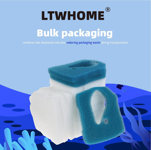 LTWHOME Replacement Filter Pads for Pro 3 250, 250T, 350, 350T, 600/Ultra G Pro 3 (Pack of 15pcs, 3 Sets)