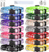 14 PCS Puppy Collars - Litter ID Collars Glow in The Dark Whelping Supplies, Soft Nylon Breakaway Colored Collars with