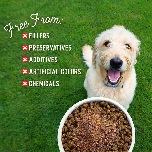(8 Pack 1) 100% Beg & Barker Beef Dog Food Toppers Ounce, of Made in USA Single Ingredient Meal Topper for Picky Eaters