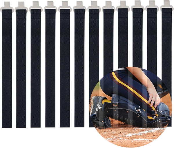 Shin Guard Replacement Straps for Baseball Catchers Gear, Leg Guard Straps