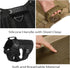 Tactical Dog Harness Vest with Handle, Military Working Training Molle Vest, Black Harness with Leash and Metal Buckles