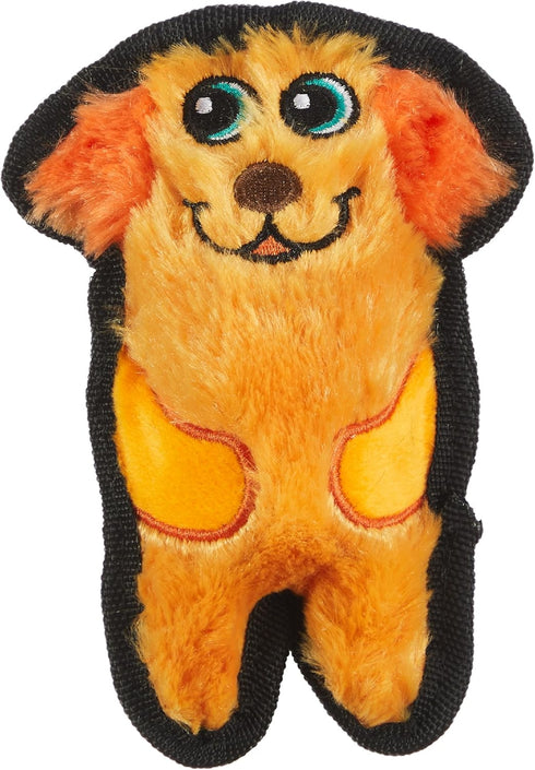 Outward Hound Durablez Minis Stuffing-Free Squeaky Plush Dog Toy for Puppies &