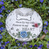 Pet Memorial Stone for Loss Dog or Cat, Sympathy Bereavement Gifts, Pet Grave Markers with Paw Prints