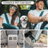 9 LBS PETSFIT Multipurpose Center Console Dog Car Seat, Airline Approved Dog Car Carrier with Safety Tether