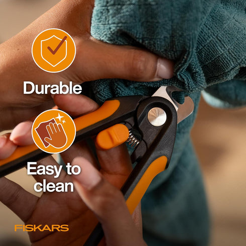 Trimmers 5.75, Fiskars Pet Large Nail Clippers, Cat and Dog Nail for Grooming, Pet Supplies with Semi-Circular Blade