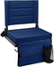 Maeytau Stadium Seats for Bleachers with Back Support, Portable Bleacher Seats with Thick