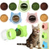 9PCS Catnip Toys, 360 Rotatable Silvervine Ball Kitten Chew Treat for Indoor Dental Care