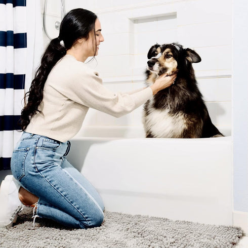 DogBuddy Super Absorbent Dog Door Mat, Waterproof Non-Slip Floor Mats for Pets, XL, Mist