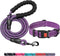Heavy Duty Dog Leash, 5 ft Long - Comfortable Padded Handle, for Small Medium Large Dogs (Leash+Collar M Neck 16"-20",