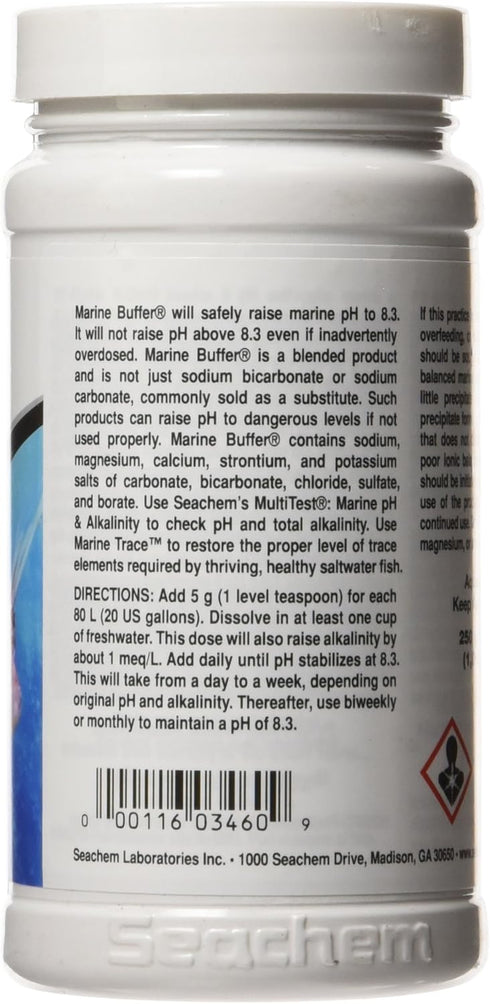 Seachem Marine Buffer 250 grams for Aquarium