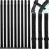 HESTYA 12 Pieces Adjustable Bike Rack Straps, 26 Inches Cinch Straps for Transporting Bicycles