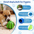 VYNALTIX 16 12 Toys+4 Puppy Play Gym with Toys, Removable Dog Enrichment Playground, Interactive Indoor Training