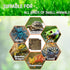 Tfwadmx 2Pcs Terrarium Cork Bark Background, 11.8"x11.8" Thickened Reptile Tank Tree Backdrop Wall Decor for Lizard,