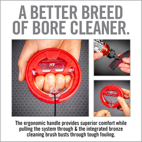 Real Avid Bore Boss, Pull Through Bore Cleaning System for Clean Storing