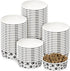 30 Pieces Disposable Dog Bowls, 16 oz Paper Food Bowls for Small Dogs, Travel Bowls for Feeding Dogs and Cats, Printed