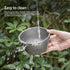 (500ml) Boundless Voyage Titanium Double Walled Bowl - Ultralight Portable Tableware for Oatmeal, Rice, Soup, Yogurt