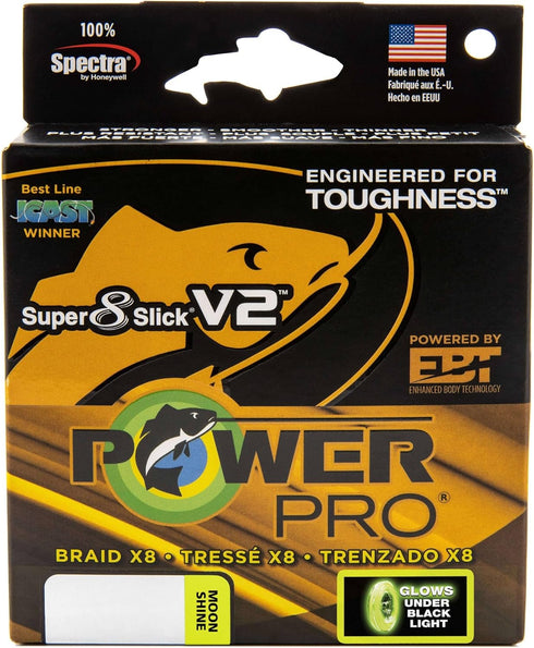 POWER PRO Super8Slick V2 Aqua Green Braided Line