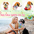 100 Summer Sweetude Pcs Plaid Dog Bandana Bulk with Sayings Hawaii Bandana Pet Scarf Triangle Bibs Washable Puppy