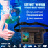 GLBSUNION Waterproof Pouch Dry Bag with Waist Strap (2 Pack), Keep Your Phone and Valuables Safe/Dry