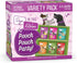 Weruva Dogs in The Kitchen, Variety Pack, Pooch Pouch Party!, Wet Dog Food, 2.8 oz Pouches, Pack of 12